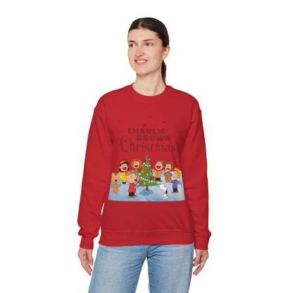 A Charlie Brown Christmas Crewneck Sweatshirt - Snoopy, Lucy, Linus, Sally, Schroeder