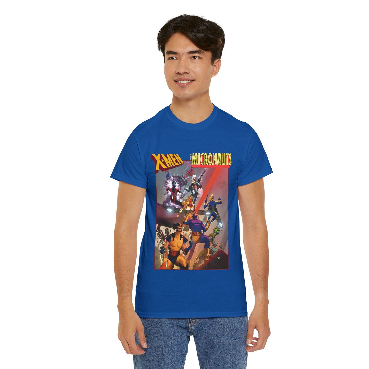 Uncanny X-Men/Micronauts T-Shirt - Taurin Clarke Art - Marvel Comics
