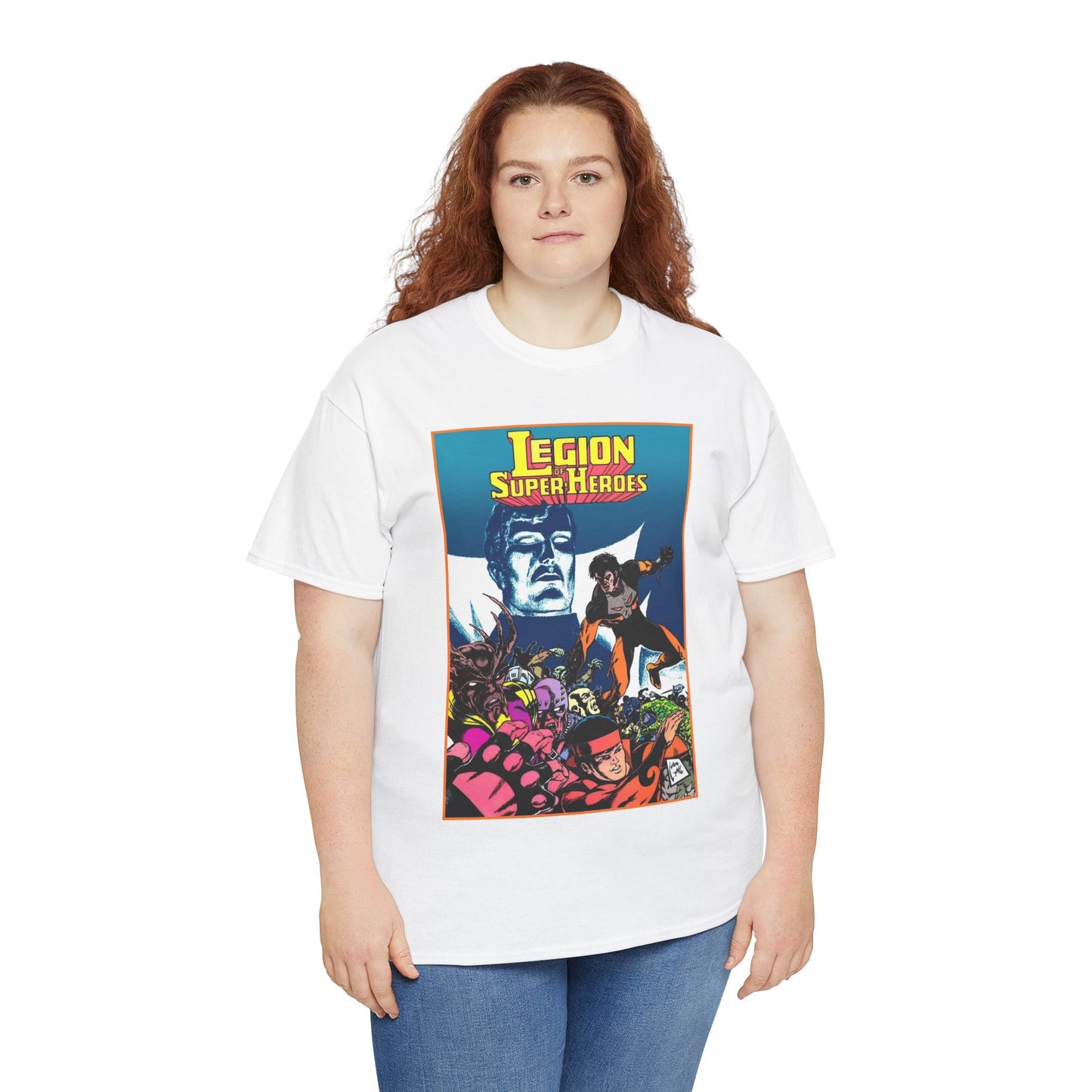 Legion of Super-Heroes T-Shirt - Steve Lightle Art - Timber Wolf - DC Comics