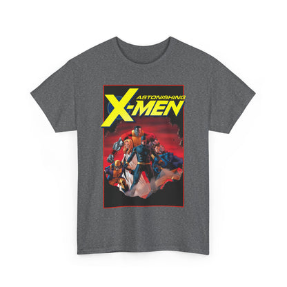 Astonishing X-Men T-Shirt - John Cassady Art - Cyclops, Beast, Wolverine, Colossus, Emma Frost - Marvel Comics