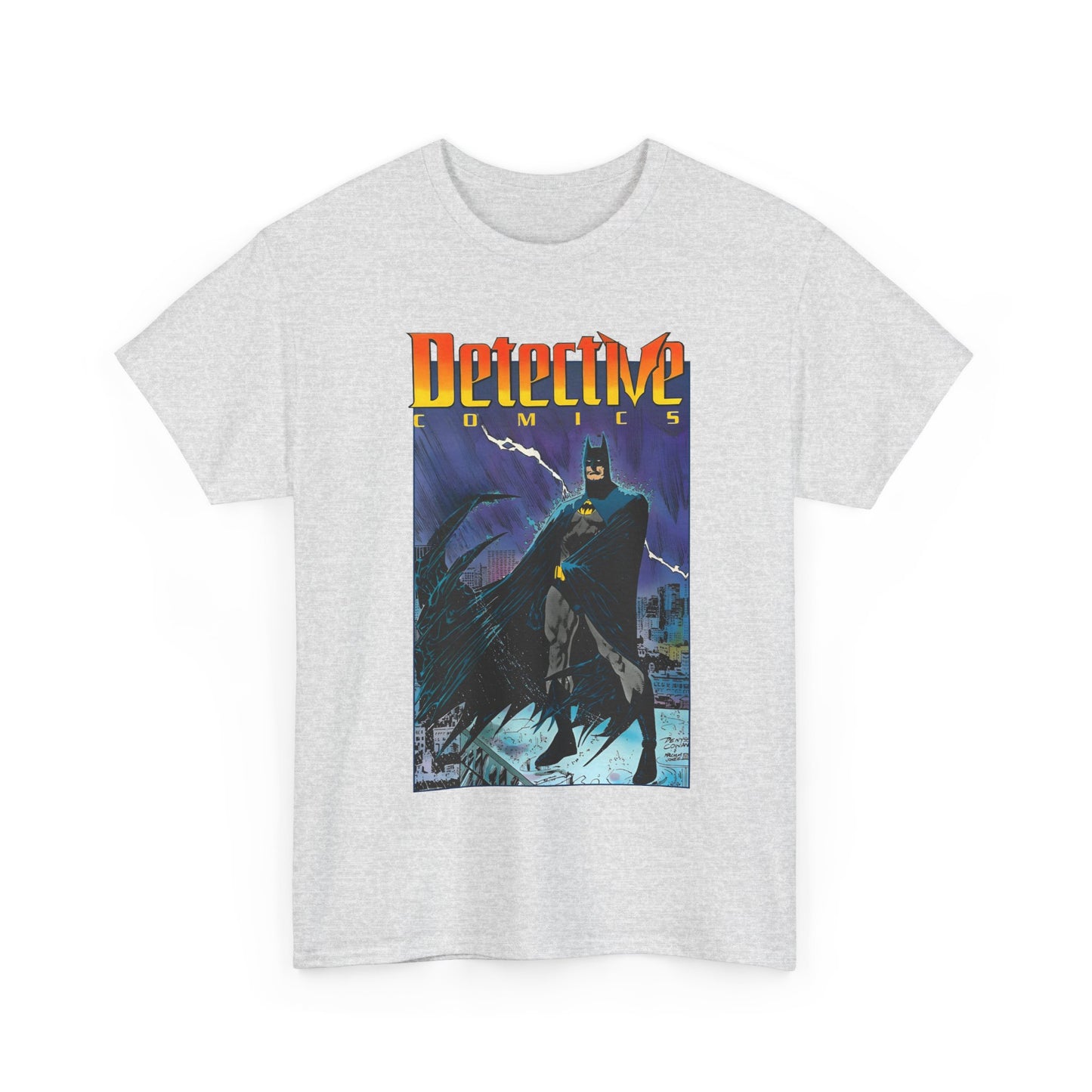 Detective Comics T-Shirt - #600 Cover Denys Cowan Art - Gotham City, Dark Knight, Batman - DC Comics