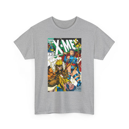 X-Men #6 T-Shirt - Jim Lee Art - Psylocke & Sabretooth - Marvel Comics