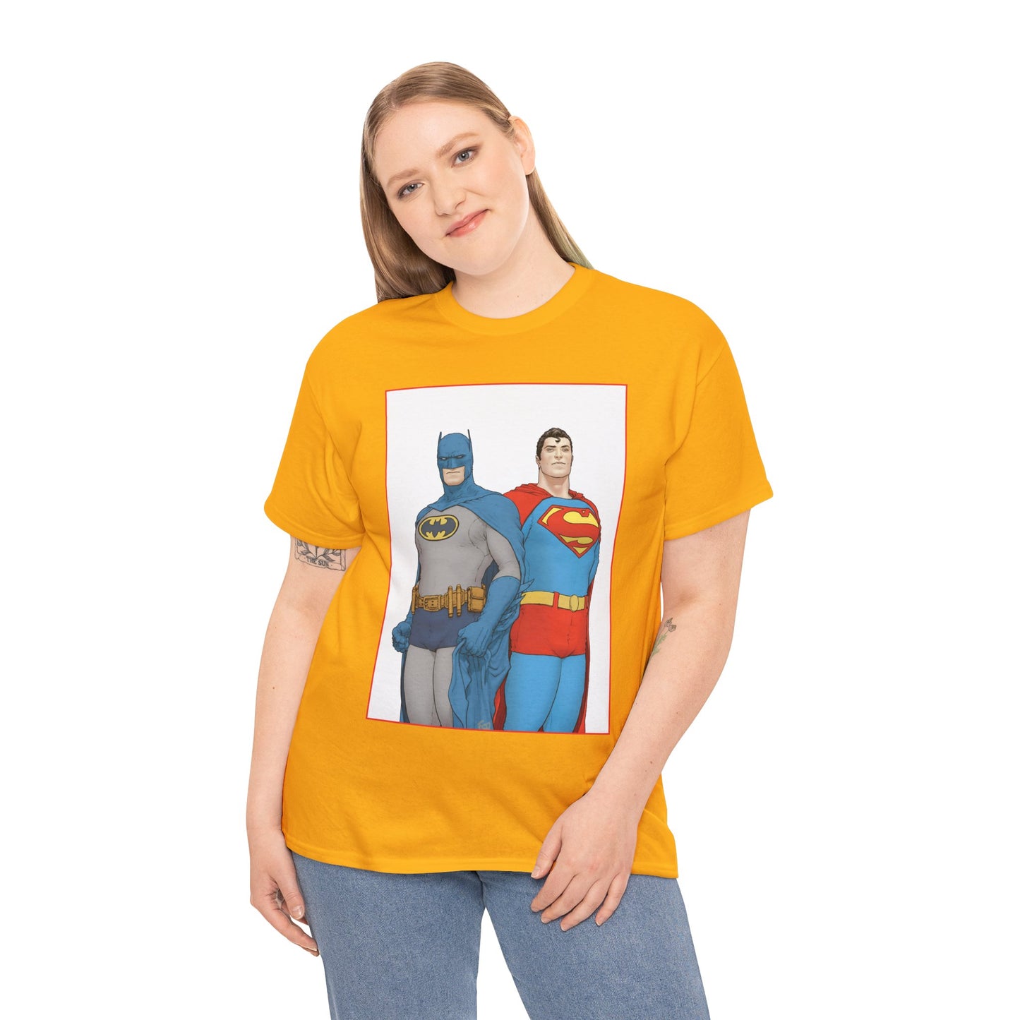 Superman & Batman T-Shirt - Frank Quitely Art - World's Finest Variant Cover Art - DC Comics