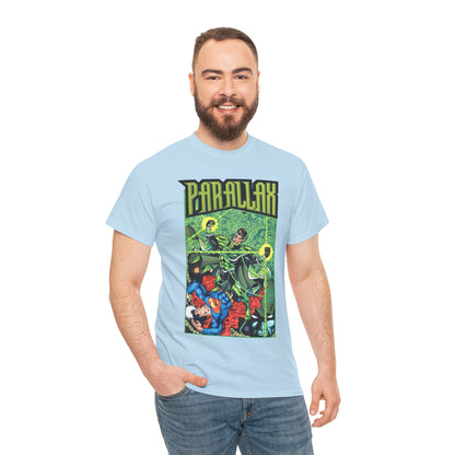 Parralax T-Shirt - George Perez Art - Reign of the Supermen Story - DC Comics