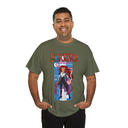 Blackfire T-Shirt - George Perez Art - New Teen Titans Enemy, Starfire's Evil Sister - From Tamaran - DC Comics