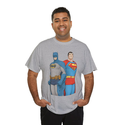 Batman & Superman T-Shirt - Frank Quitely Art - World's Finest Variant Cover Art - DC Comics