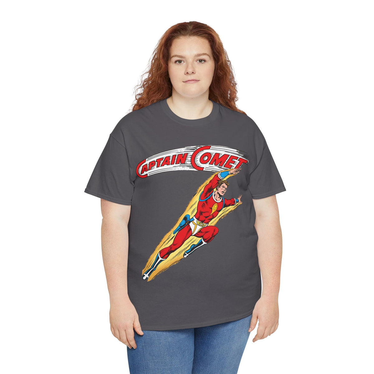 Captain Comet T-Shirt - Murphy Anderson Art - Silver Age Hero - DC Comics