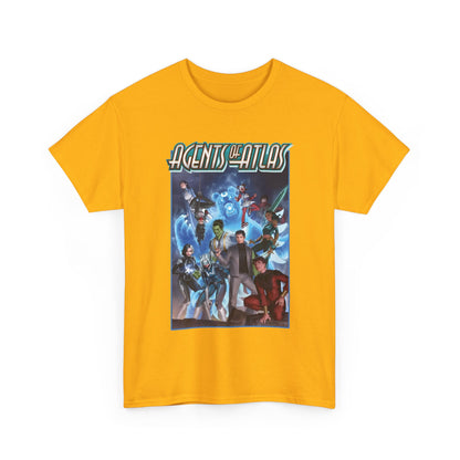 Agents of Atlas T-Shirt - Shang-Chi, White Fox, Aero, Luna Snow, Silk - Marvel Comics