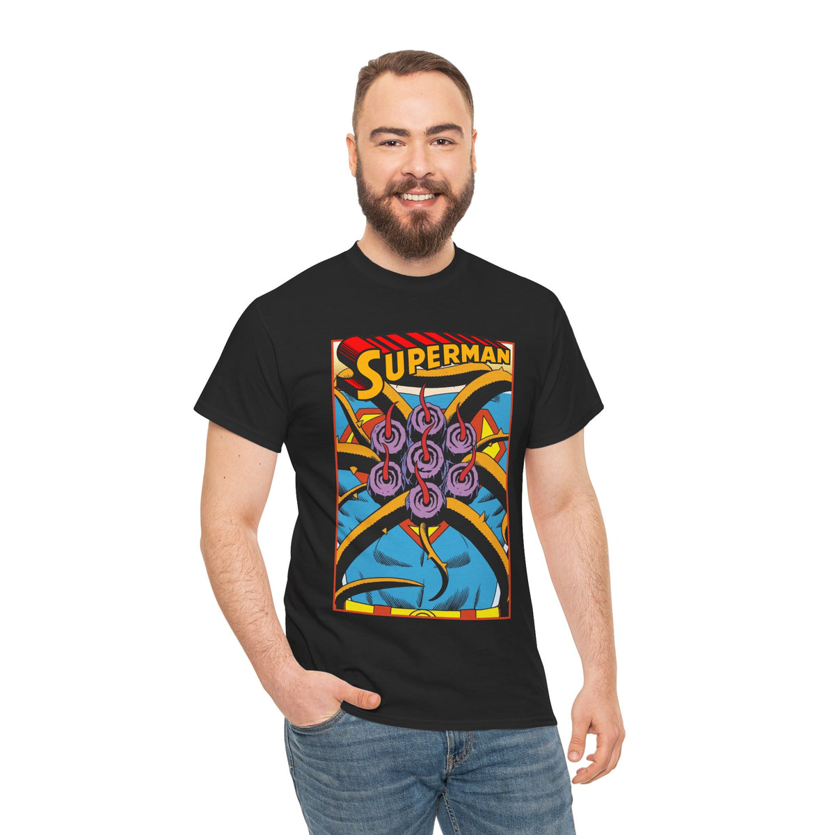 Superman Black Mercy T-Shirt - Famous Alan Moore Story - DC Comics