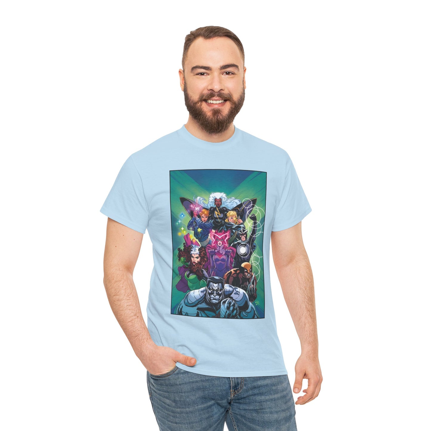 X-Men Outback T-Shirt - Russell Dauterman Art - Wolverine, Storm, Psylocke, Longshot, Dazzler - Marvel Comics