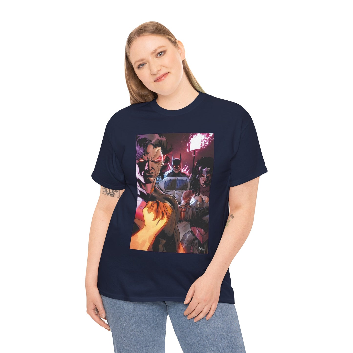 Absolute Trinity T-Shirt - Javier Fernandez Art - Superman, Batman, Wonder Woman - DC K.O. Variant Cover - DC Comics