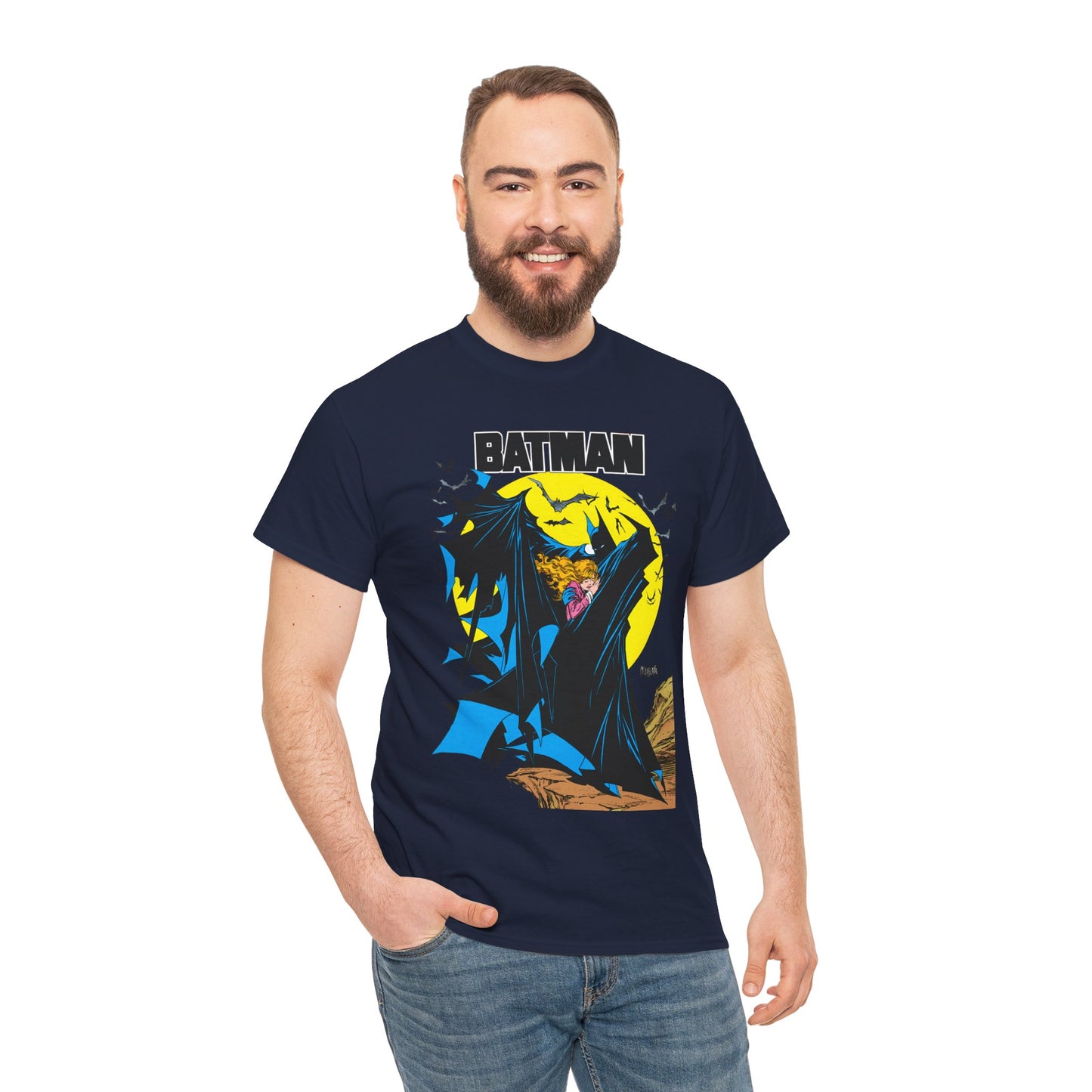 Batman T-Shirt - Todd McFarlane Art - #423 Cover - DC Comics - Dark Knight Detective, Gotham City, Bruce Wayne