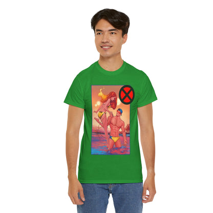 Scott Summers & Jean Grey T-Shirt - Russell Dauterman Art - X-Men - Marvel Comics