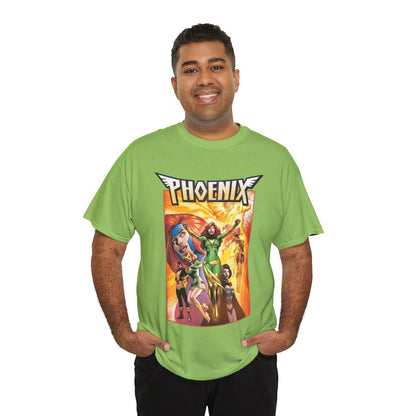 Phoenix T-Shirt - Alan Davis Art - Jean Grey, Marvel Girl, Black Queen, Dark Phoenix - X-Men Founding Member - Marvel Comics