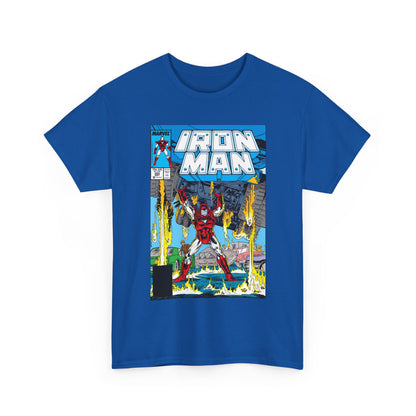 Iron Man #222 T-Shirt - Mark Bright Art - Marvel Comics