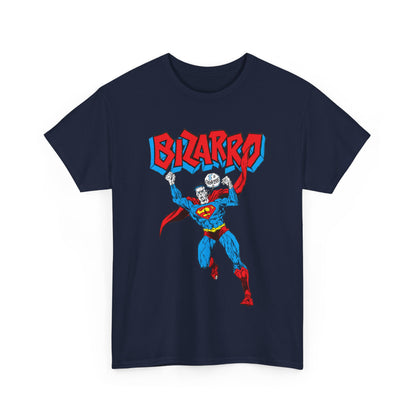 Bizarro T-Shirt - Superman Villain - DC Comics - Bizarro World - Who's Who Art - Silver Age Favourite