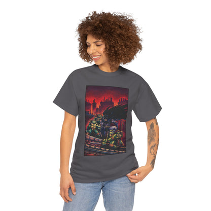 Batman & Teenage Mutant Ninja Turtles T-Shirt - Kevin Eastman Art - TNMT - DC Comics