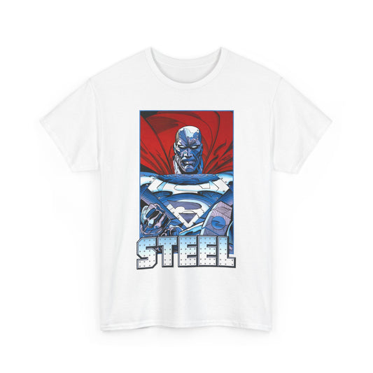 Steel T-Shirt - Superman Family - Reign of the Supermen - John Henry Irons - Steelworks - DC Comics