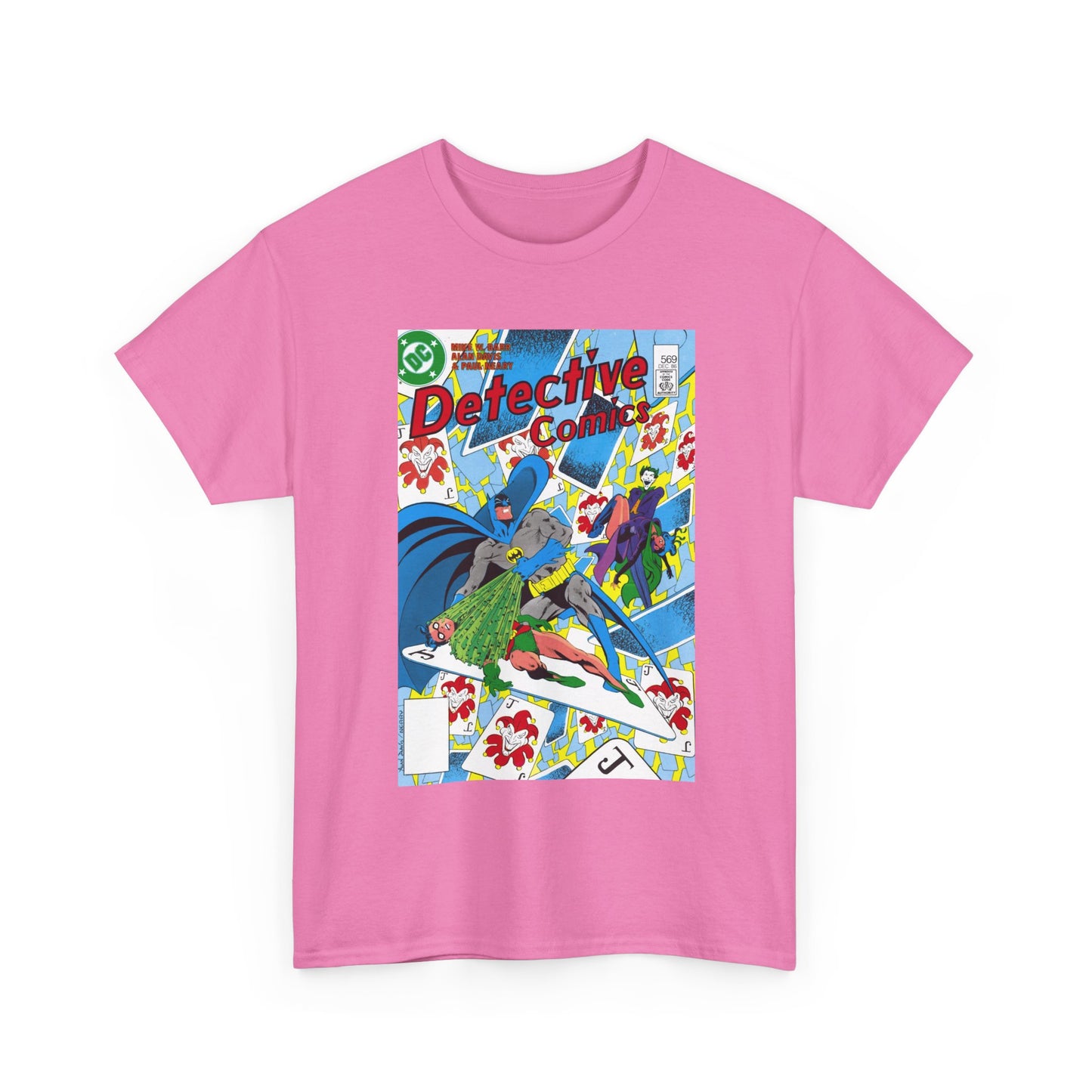 Detective Comics #569 T-Shirt - Alan Davis Art - Batman, Robin, Joker, Catwoman - DC Comics