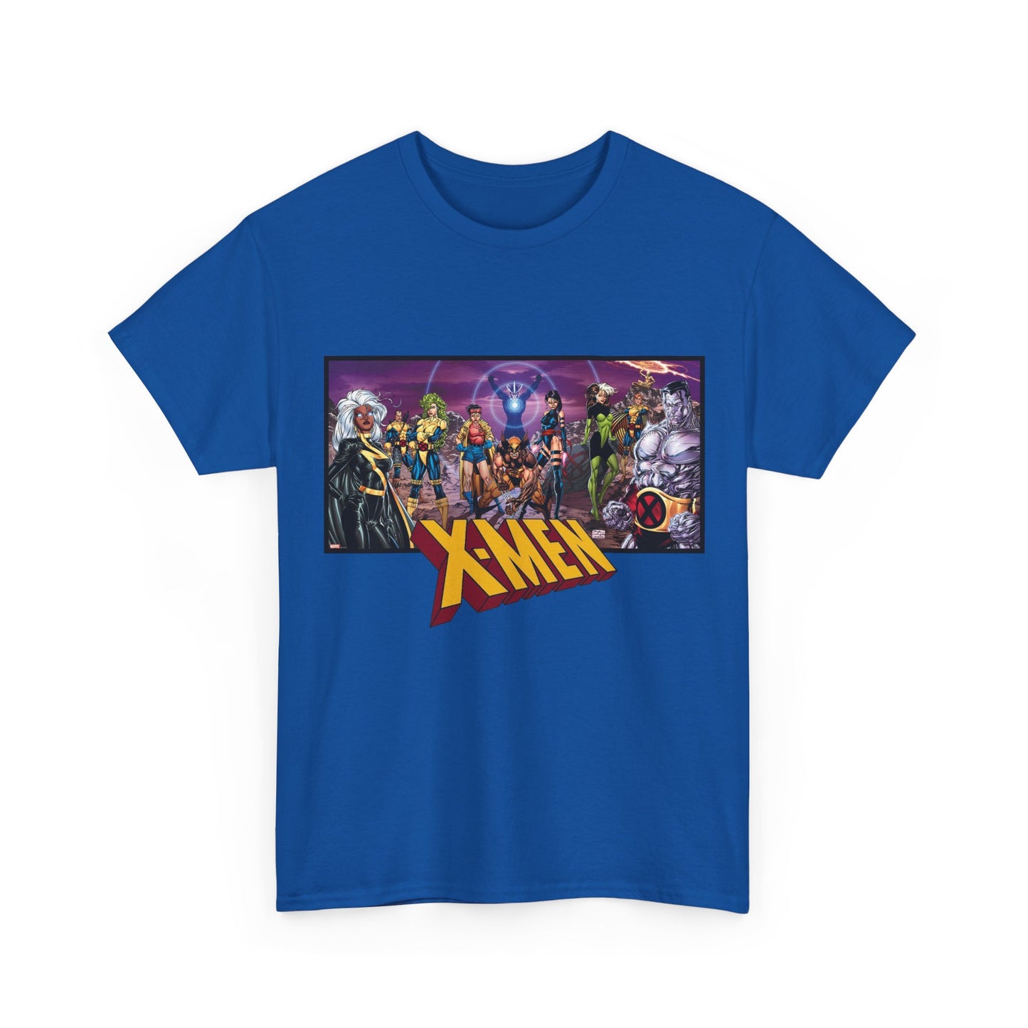 X-Men T-Shirt - Jim Lee Art - Wolverine, Storm, Colossus, Psylocke, Rogue, Forge - Marvel Comics