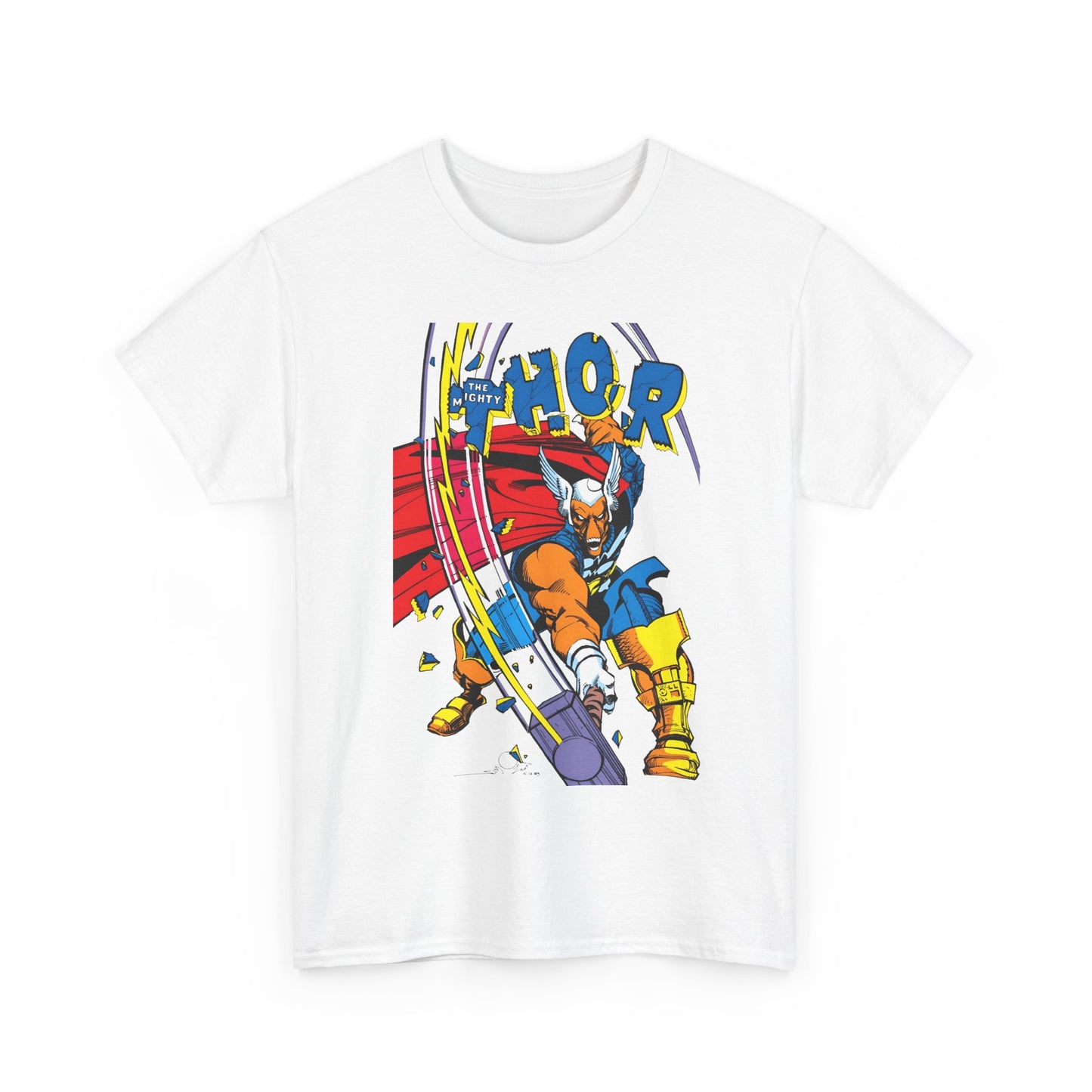 Beta Ray Bill T-Shirt - Walt Simonson Art - Thor #337 Cover - Marvel Comics