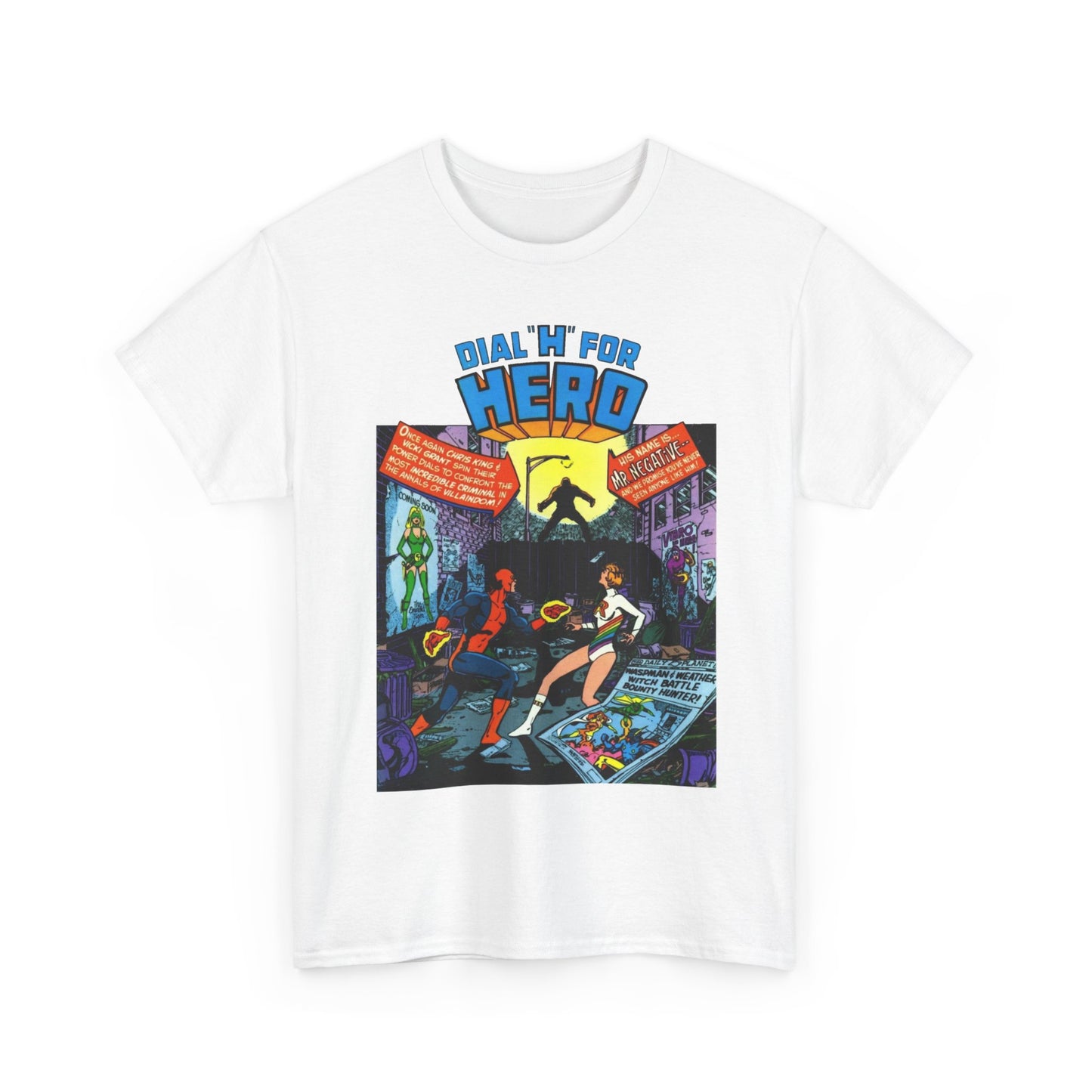 Dial "H" For Hero T-Shirt - George Perez Art - Adventure Comics - DC Comics