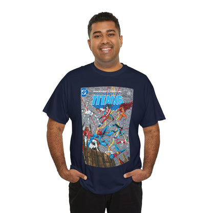 New Teen Titans T-Shirt - George Perez Art - Trigon the Terrible - DC Comics