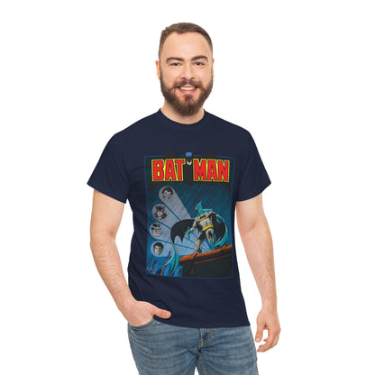 Batman T-Shirt - DC Comics - Catwoman, Joker, Two-Face, Penguin - Bronze Age Art - Gotham City