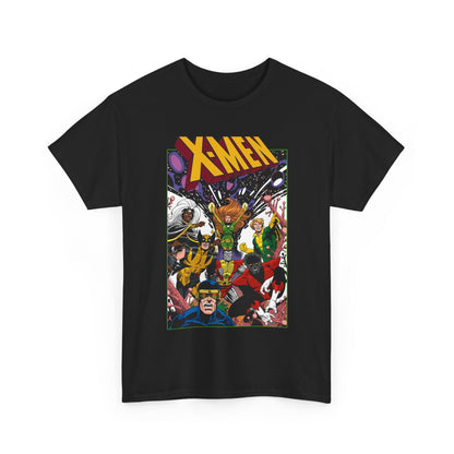 X-Men T-Shirt - Dave Cockrum Art - Phoenix, Cyclops, Storm, Wolverine, Banshee, Colossus, Nightcrawler - Marvel Comics