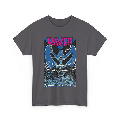Raven T-Shirt - George Perez Art - New Teen Titans, Trigon - DC Comics
