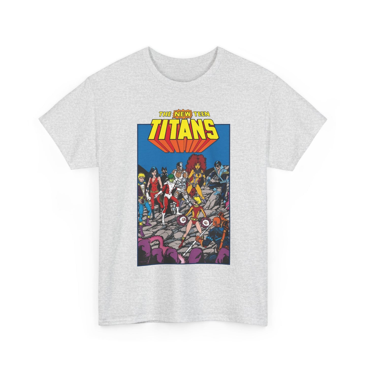 New Teen Titans T-Shirt - George Perez Art - Judas Contract - Tales of the Teen Titans Annual #3 Cover Art - DC Comics
