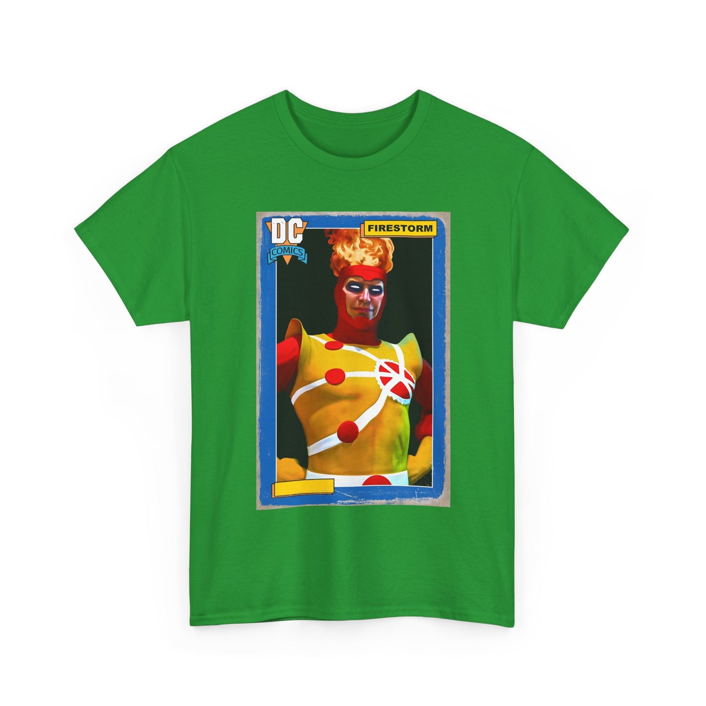 Firestorm T-Shirt - Mark Spears Art - DC Universe Trading Card Homage - Ronnie Raymond - DC Comics