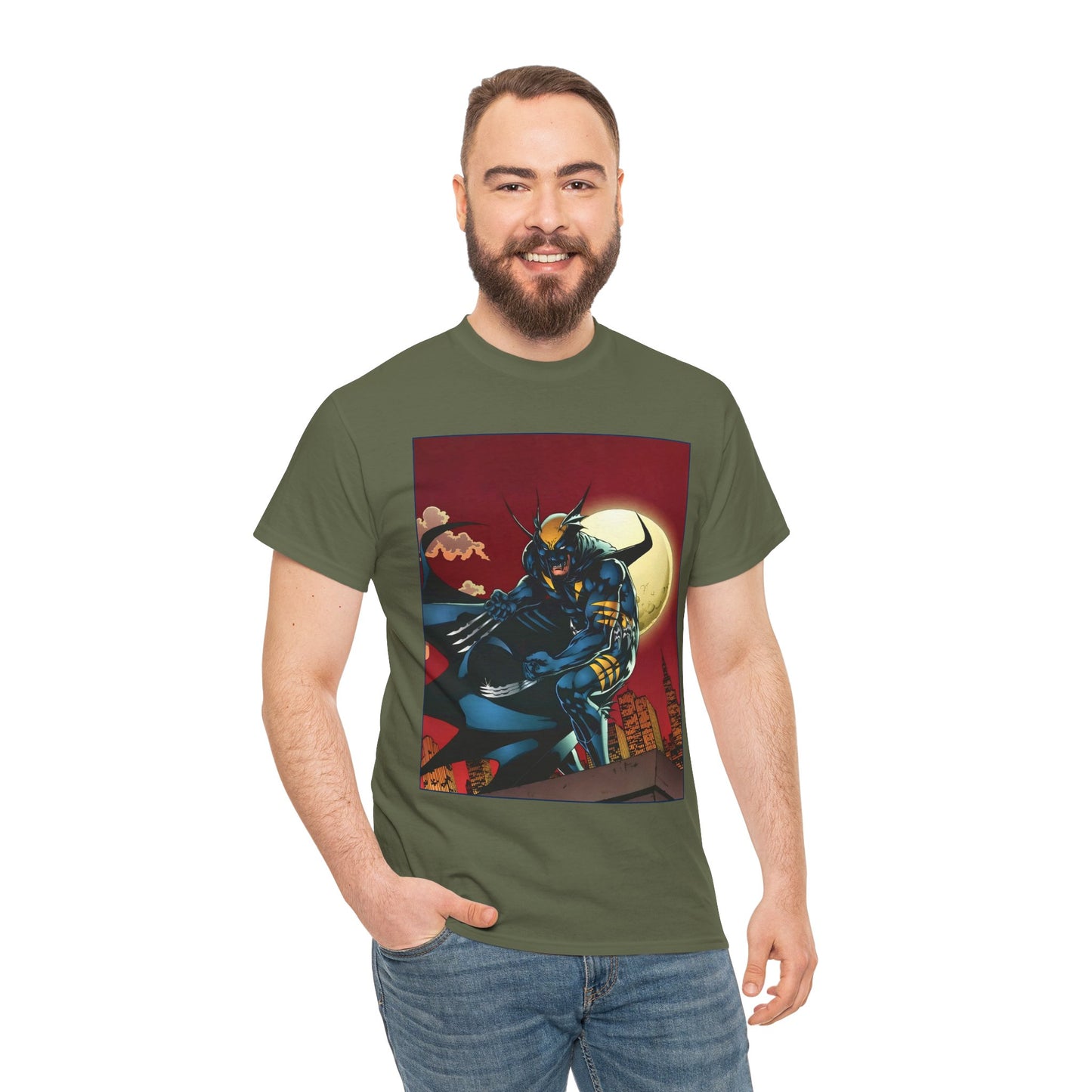 Dark Claw T-Shirt - Gary Frank Art - Amalgam Universe - Batman & Wolverine - DC Comics, Marvel Comics