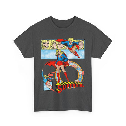 Supergirl T-Shirt - Krypton, Superman, Kara, Kandor - DC Comics - 1980s Art - Style Guide - Superman's Cousin