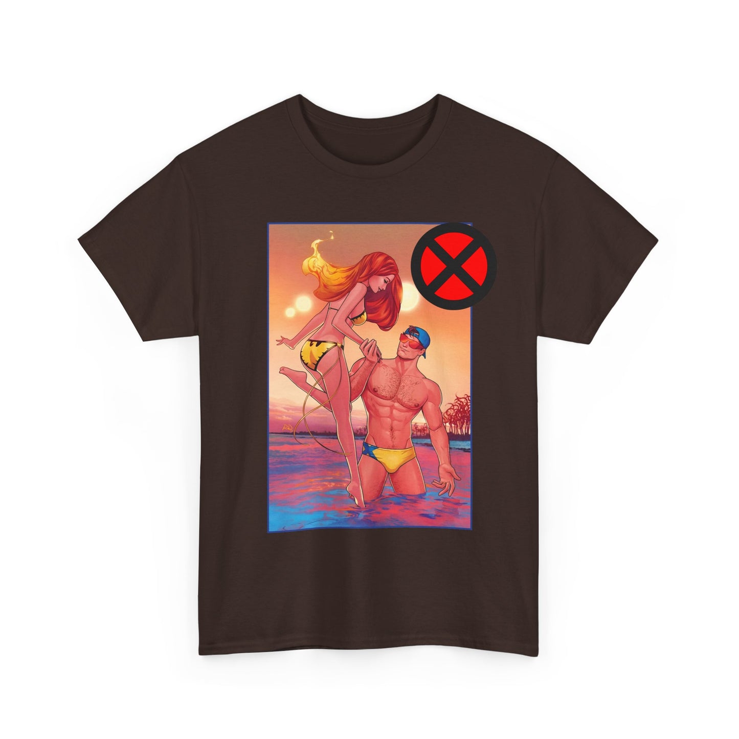 Scott Summers & Jean Grey T-Shirt - Russell Dauterman Art - X-Men - Marvel Comics