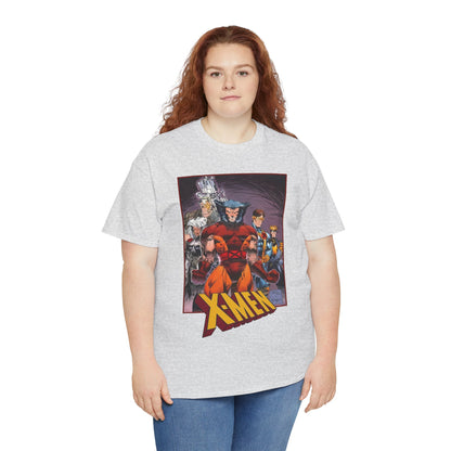 X-Men T-Shirt - While Portacio Art - Wolverine, Cyclops, Storm, Cable, Havok - Marvel Comics