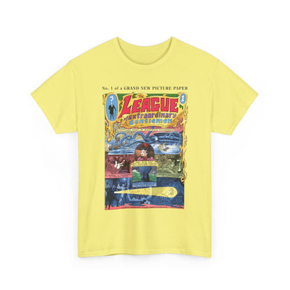 League of Extraordinary Gentlemen T-Shirt - Kevin O'Neill Art - Mina Murray, Captain Nemo, Allan Quatermain, Dr. Jekyll, & The Invisible Man - Alan Moore Story - DC Comics
