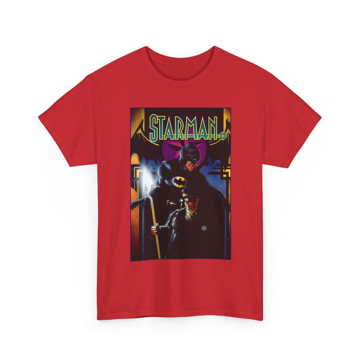 Starman & Batman T-Shirt - Tony Harris Art - Jack Knight - DC Comics