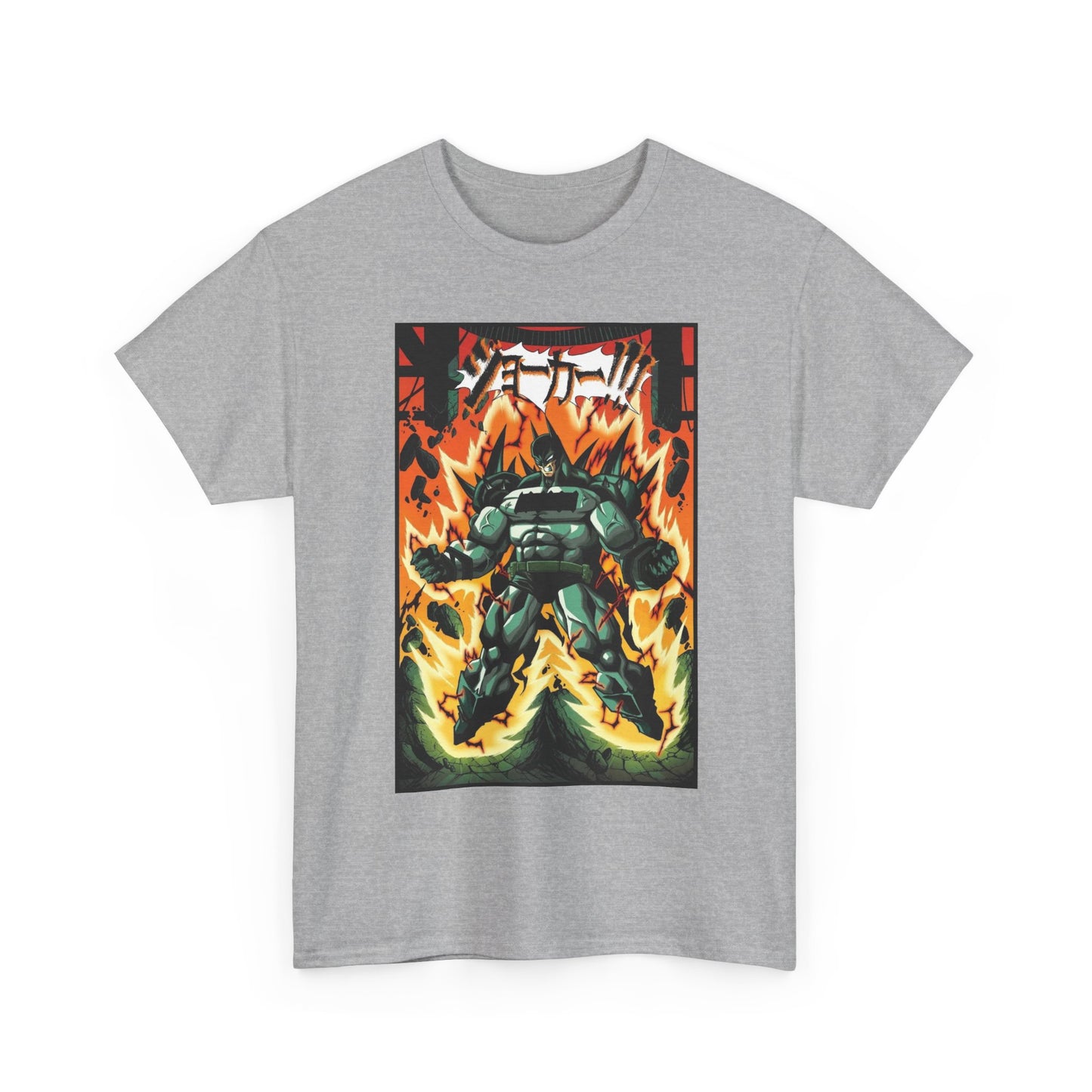 Absolute Batman T-Shirt - Mario Foccillo Art - Dragonball Z Homage - Jiman Comics - DC Comics