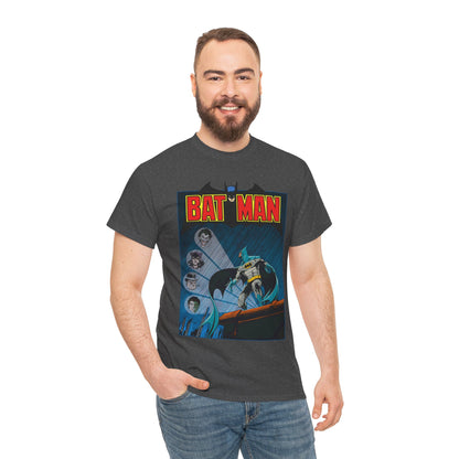 Batman T-Shirt - DC Comics - Catwoman, Joker, Two-Face, Penguin - Bronze Age Art - Gotham City