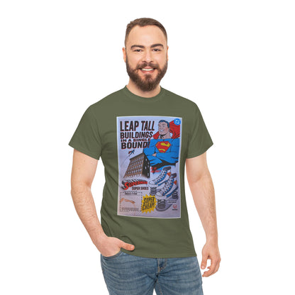 Superman Ad T-Shirt - Dave Johnson Art - #21 Variant Cover Art - DC Comics