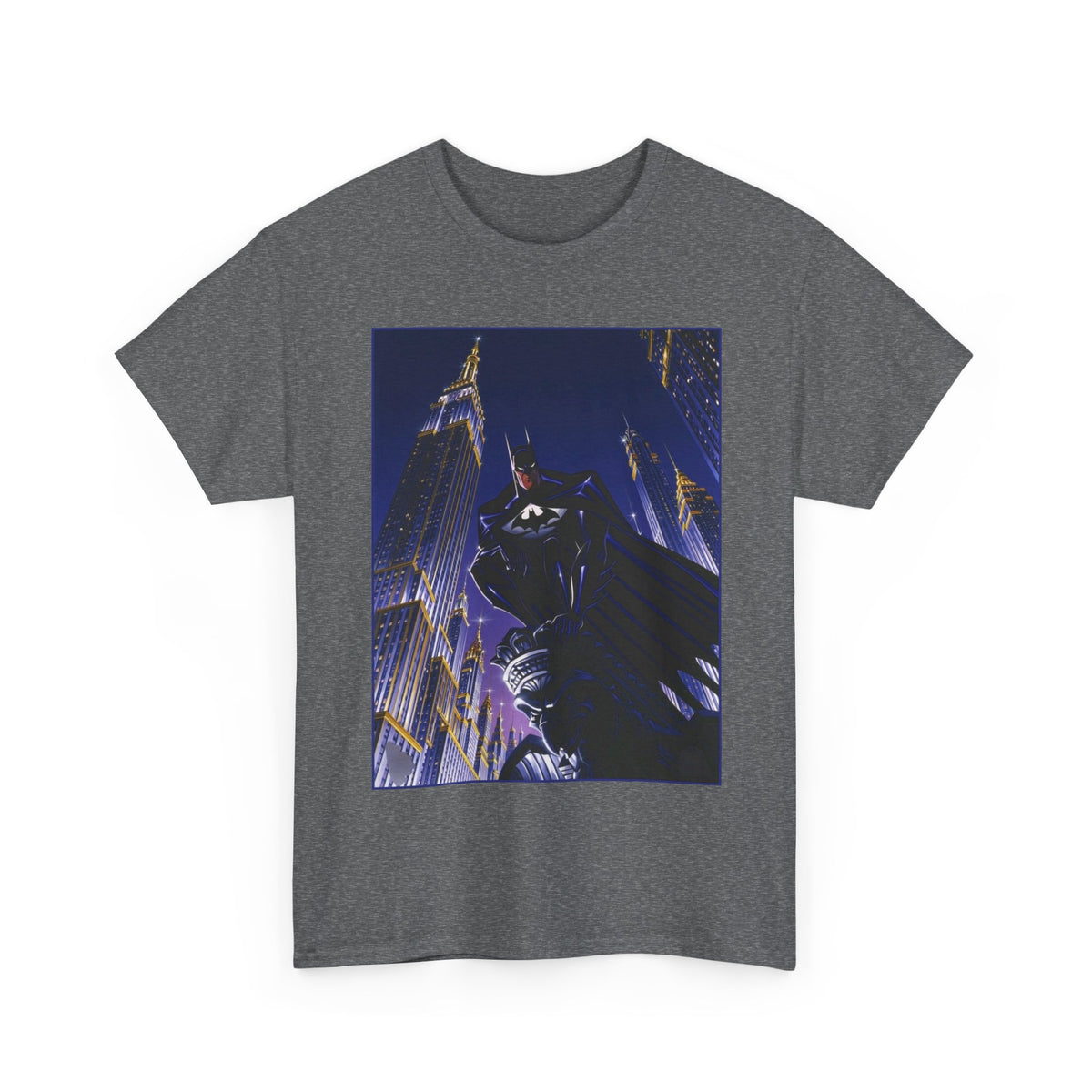 Batman T-Shirt -  Animated Series Art - Gotham City Gargoyle - DC Comics