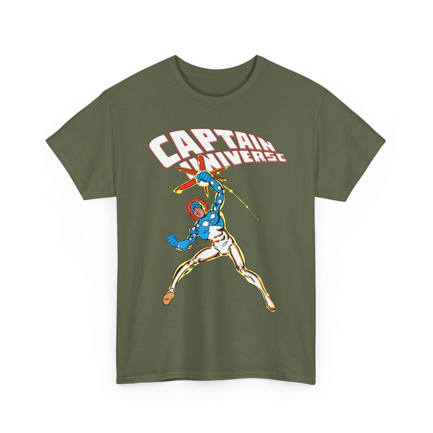Captain Universe T-Shirt - Steve Ditko Art - Micronauts Character - Marvel Comics
