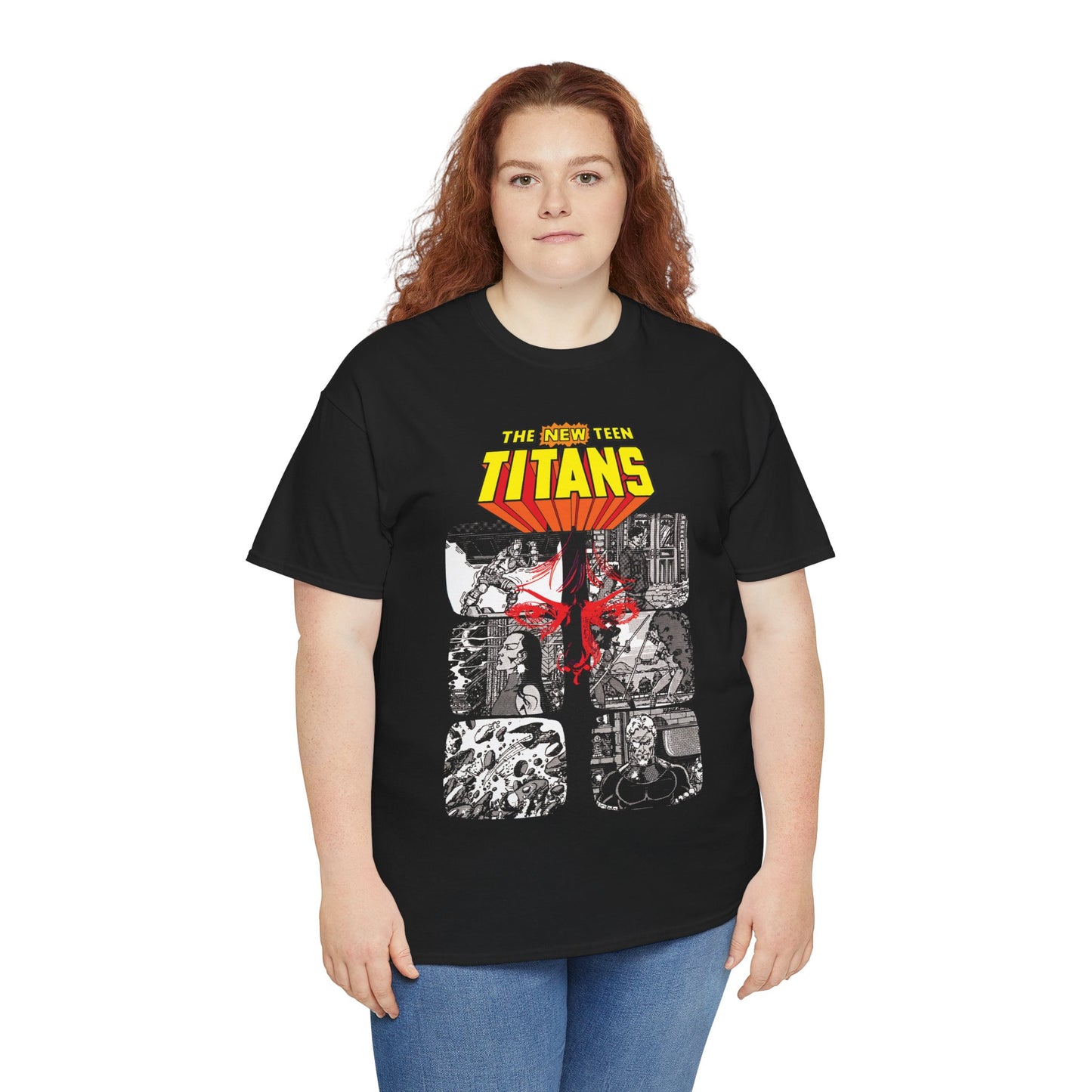New Teen Titans T-Shirt - George Perez Art - Judas Contract - Eyes of Tara Markov - Tales of the Teen Titans #42 Cover Art - DC Comics