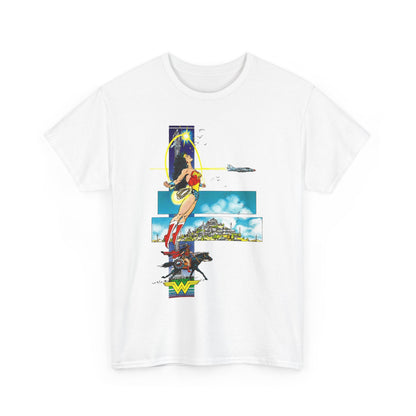 Wonder Woman T-Shirt - George Perez Art - From History of the DC Universe Series - Themyscira - DC Comics