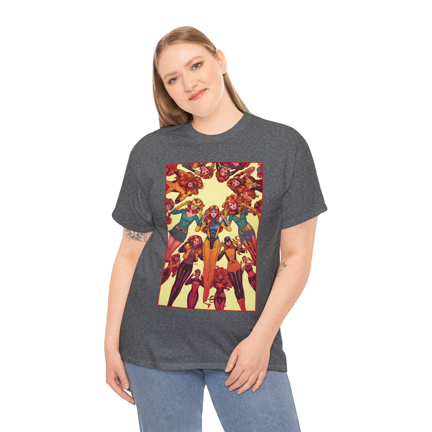 Jean Grey T-Shirt - Russell Dauterman Art - Marvel Girl, Dark Phoenix - X-Men Variant Cover - Marvel Comics