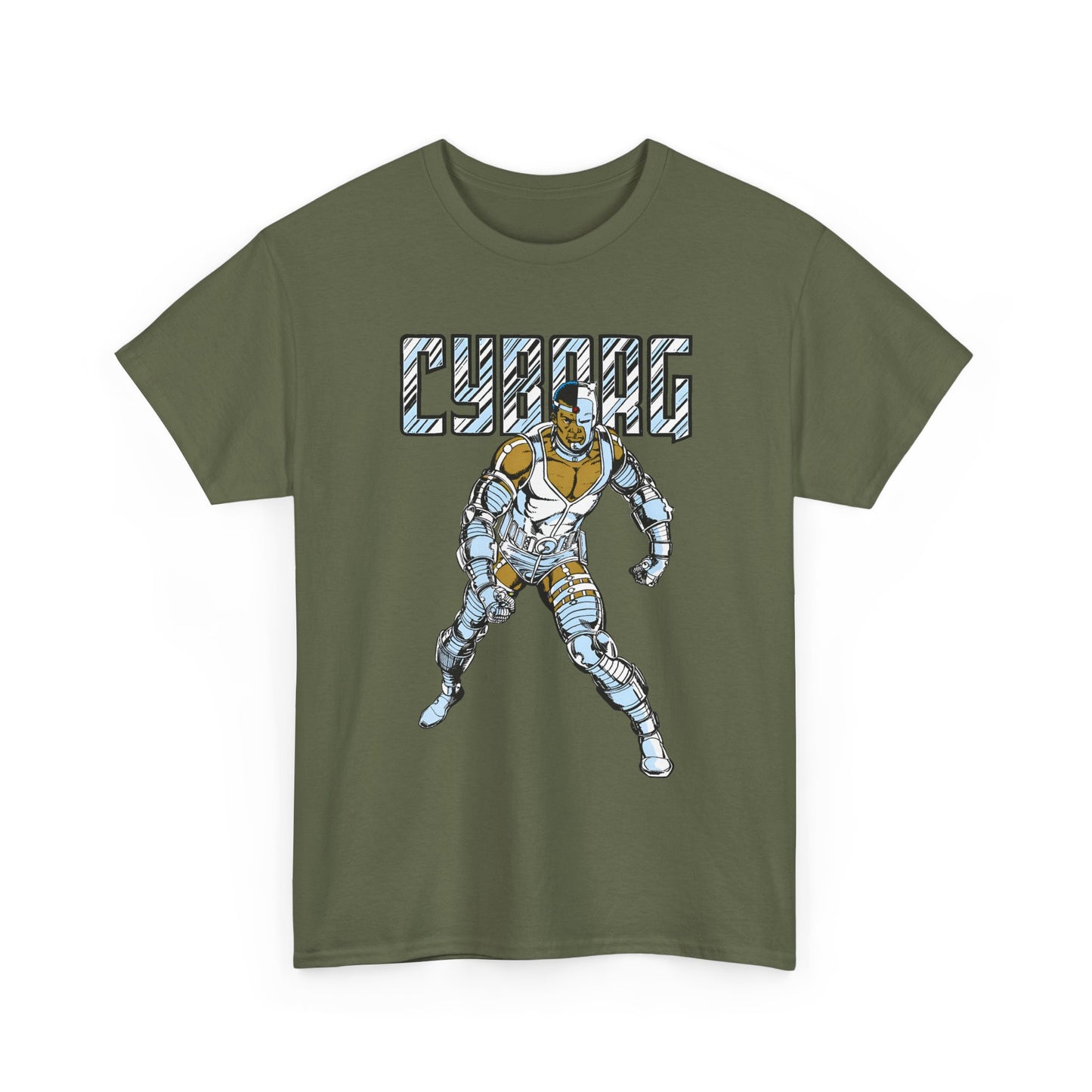 Cyborg T-Shirt - George Perez Art - New Teen Titans, Justice League - Victor Stone - DC Comics