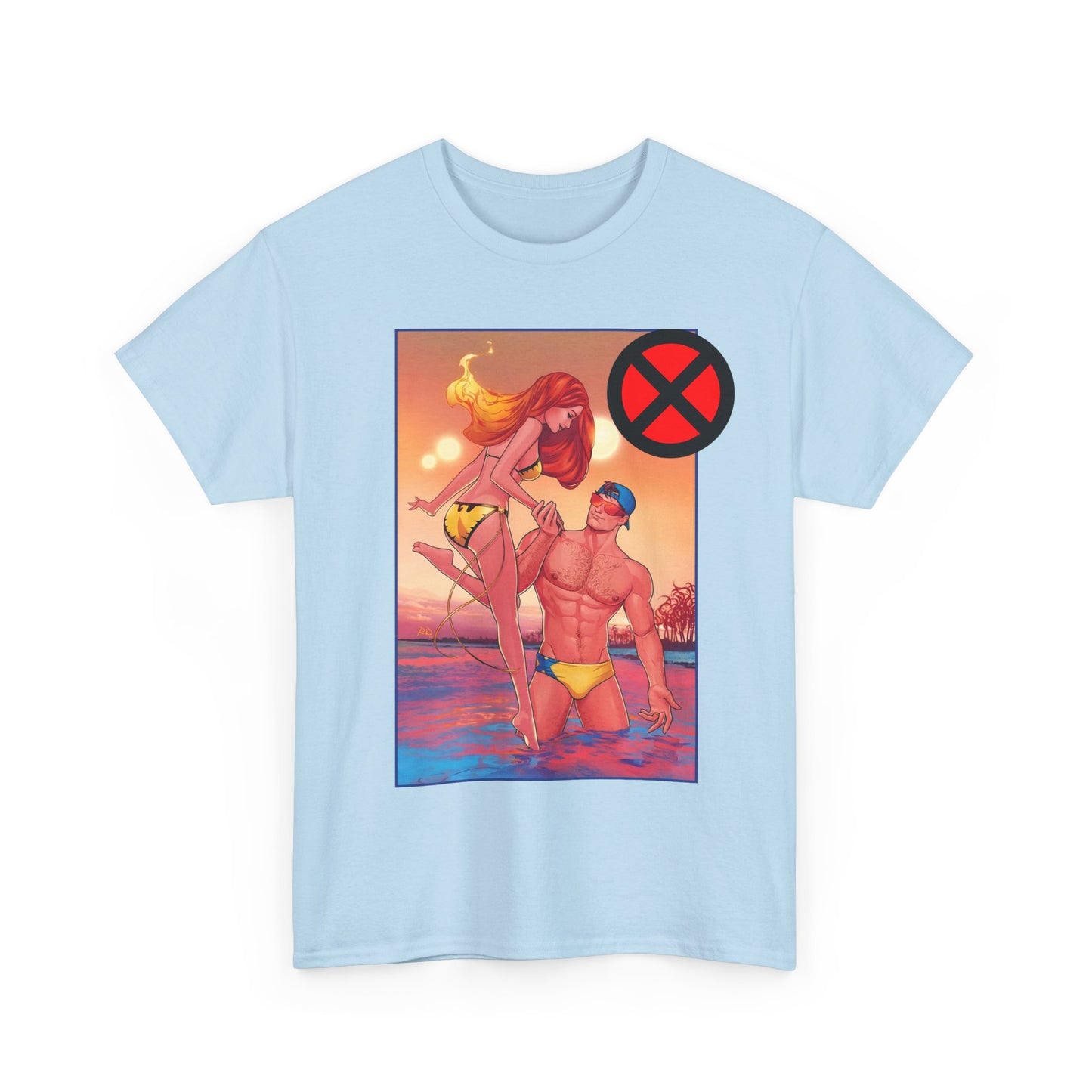 Scott Summers & Jean Grey T-Shirt - Russell Dauterman Art - X-Men - Marvel Comics