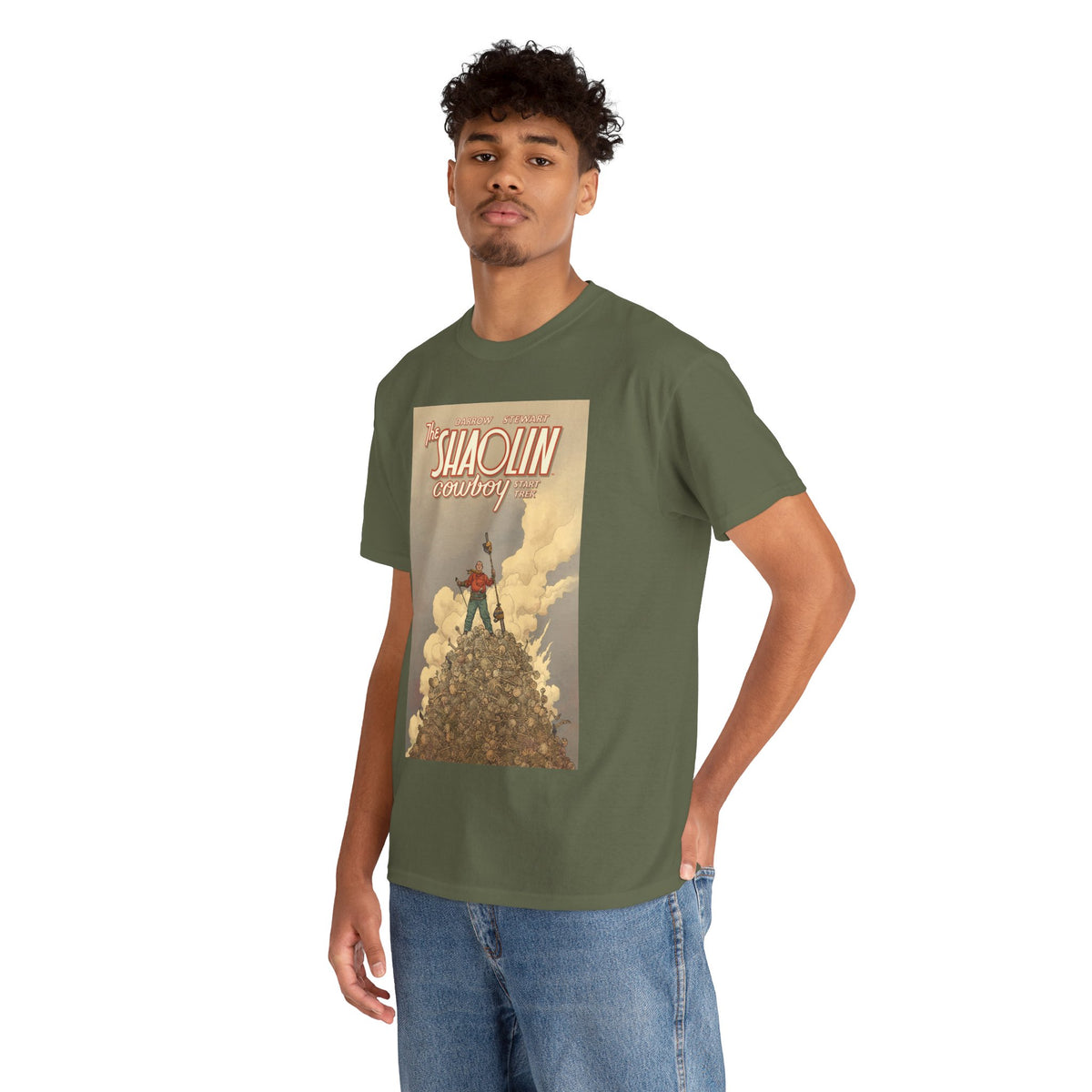 Shaolin Cowboy T-Shirt - Geof Darrow Art - Dark Horse Comics
