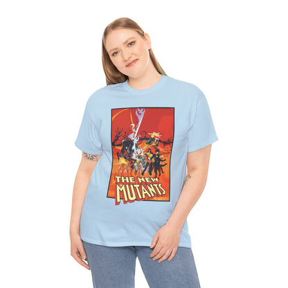 New Mutants T-Shirt - Bill Sienkiewicz Art - Marvel Comics - Magik, Warlock, Cannonball, Wolsbane, Sunspot